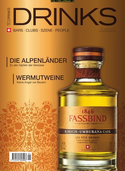 Drinks Switzerland – Januar 2020 Cover