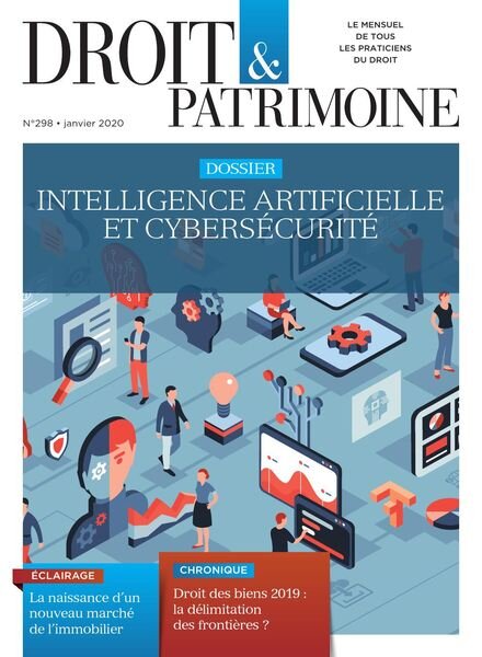Droit & Patrimoine – 17 janvier 2020 Cover