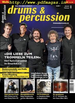 Drums & Percussion – Januar-Februar 2020