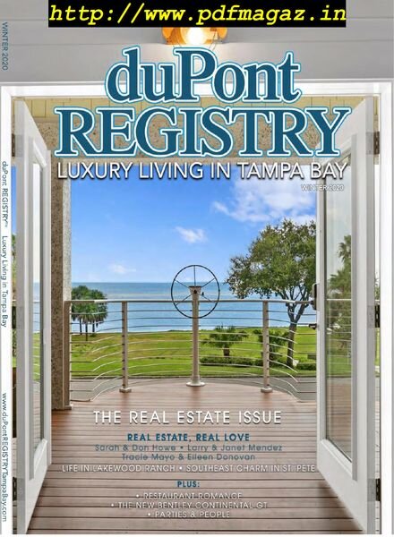 duPontRegistry Tampa Bay – January-February 2020 Cover