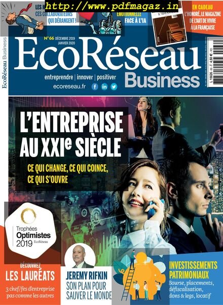 EcoReseau Business – decembre 2019 Cover