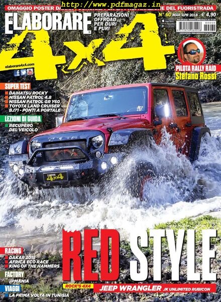 Elaborare 4×4 – Marzo-Aprile 2018 Cover