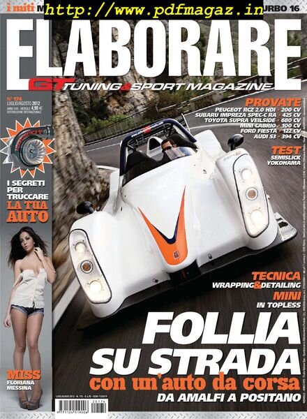 Elaborare – Luglio-Agosto 2012 Cover