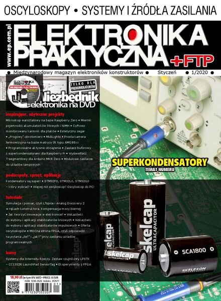 Elektronika Praktyczna – Styczen 2020 Cover