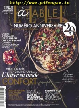 Elle a Table – janvier 2020