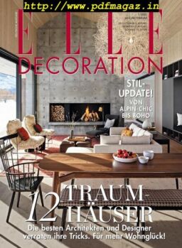 Elle Decoration Germany – Januar-Februar 2020