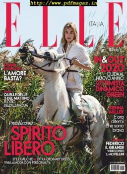 Elle Italia – 22 gennaio 2020