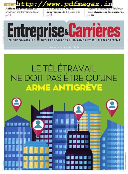 Entreprise & Carrieres – 09 decembre 2019 Cover
