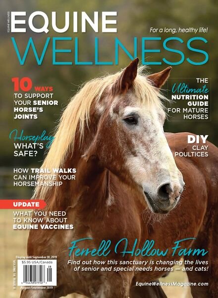 Equine Wellness Magazine – August-September 2019 Cover