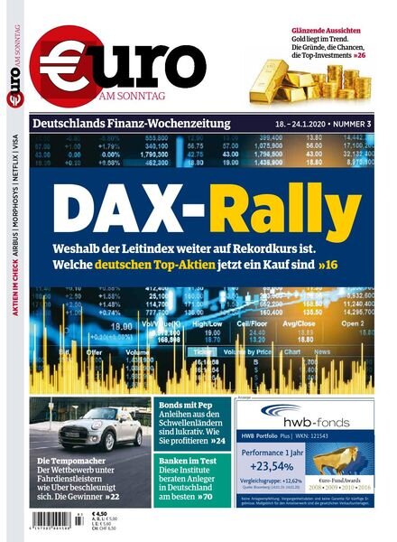 Euro am Sonntag – 18 Januar 2020 Cover