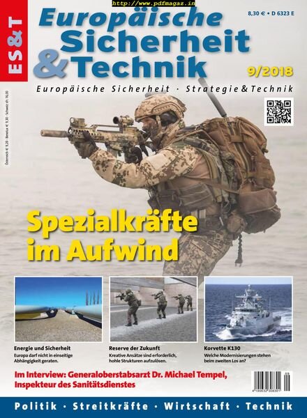 Europaische Sicherheit & Technik – September 2018 Cover
