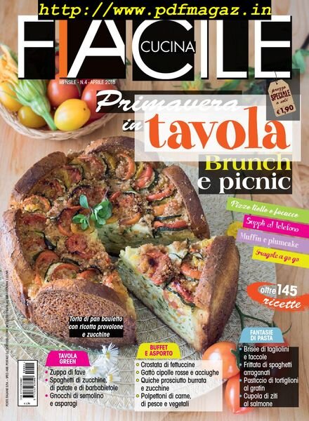 Facile Cucina – Aprile 2018 Cover