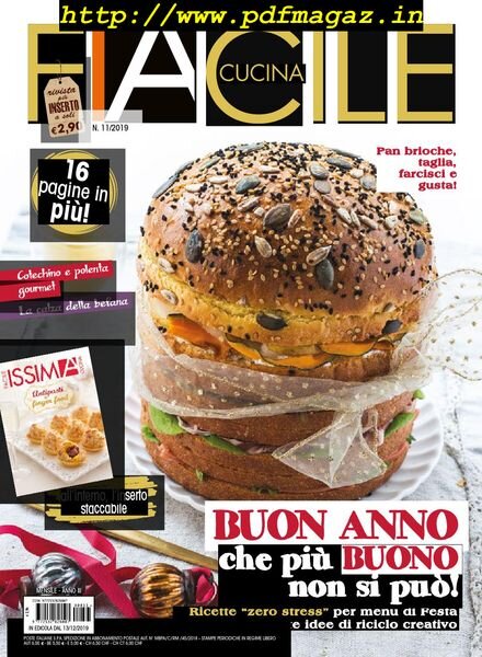 Facile Cucina – Dicembre 2019 Cover