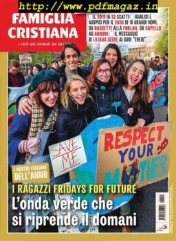 Famiglia Cristiana – 29 Dicembre 2019