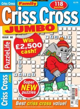 Family Criss Cross Jumbo – December 2019