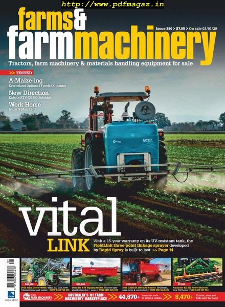 Farms and Farm Machinery – January 2020 Cover