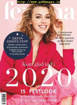 Femina Denmark – 01 January 2020