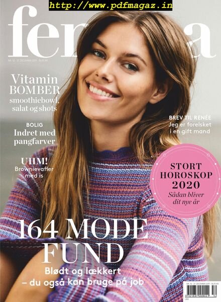 Femina Denmark – 28 December 2019 Cover
