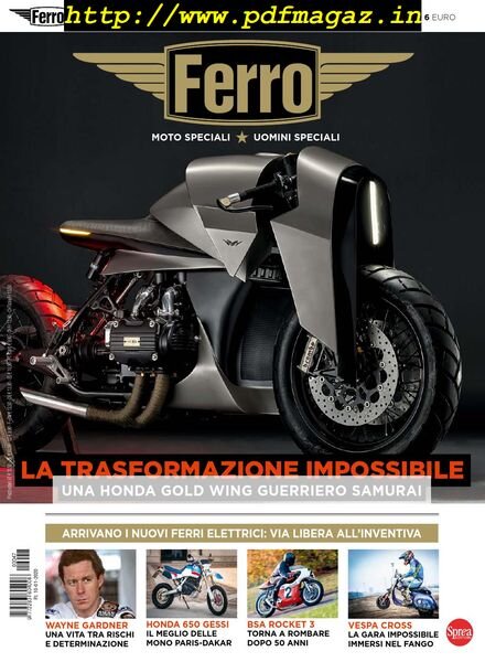 Ferro – Gennaio 2020 Cover