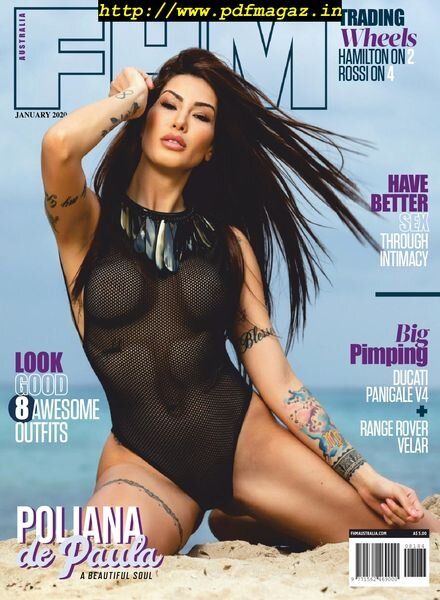 FHM Australia – January 2020 Cover