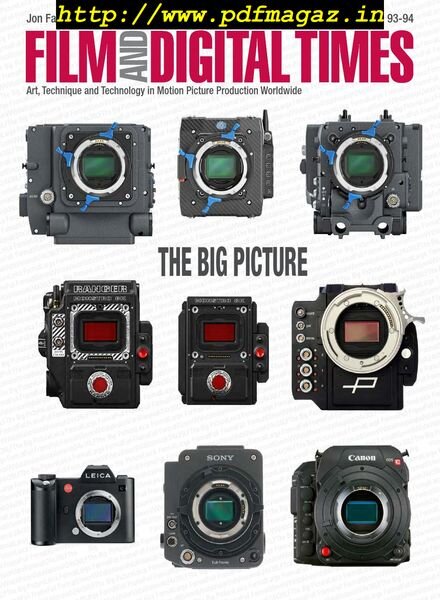Film and Digital Times – Issue 93-94 – April 2019 Cover