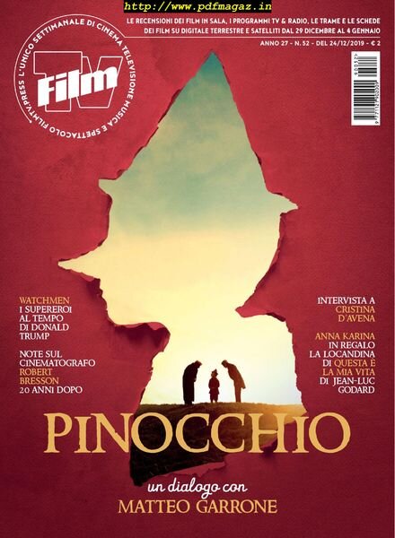 FilmTv – 24 Dicembre 2019 Cover