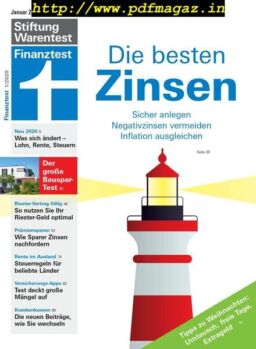 Finanztest – Januar 2020