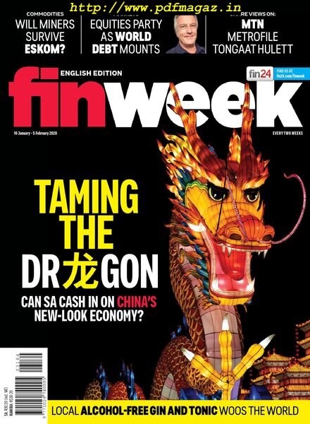 Finweek English Edition – January 16, 2020 Cover