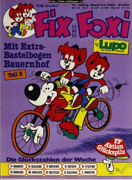 Fix & Foxi 80’s – Dezember 2019 Cover