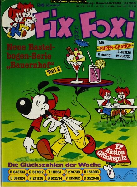 Fix & Foxi 80’s – Dezember 2019 Cover