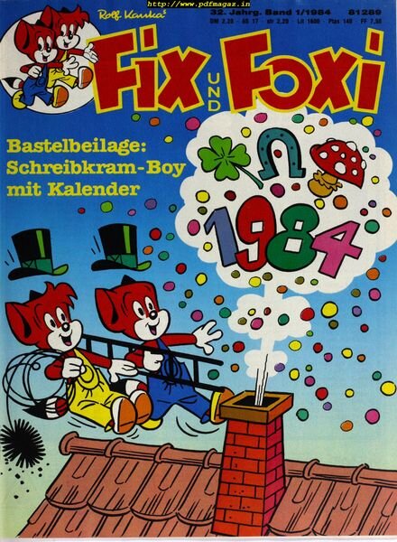 Fix & Foxi 80’s – Januar 2020 Cover