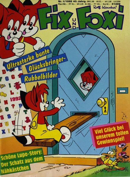 Fix & Foxi 90’s – Januar 2020 Cover