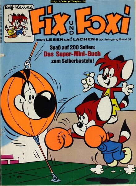 Fix & Foxi Classics – Januar 2020 Cover