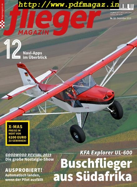 Fliegermagazin – November 2019 Cover