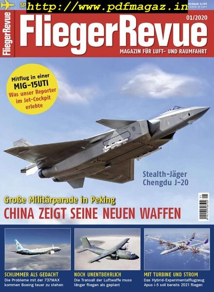 FliegerRevue – Januar 2020 Cover