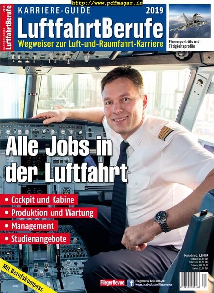 FliegerRevue – Karriere Guide LuftfahrtBerufe 2019 Cover
