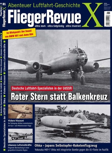 FliegerRevue X – Nr.81, 2020 Cover