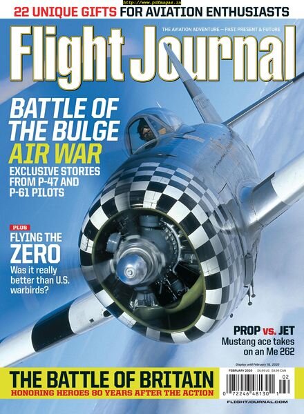 Flight Journal – February 2020 Cover