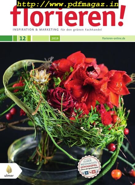 Florieren! – Dezember 2019 Cover