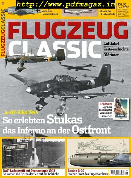 Flugzeug Classic – Januar 2020 Cover
