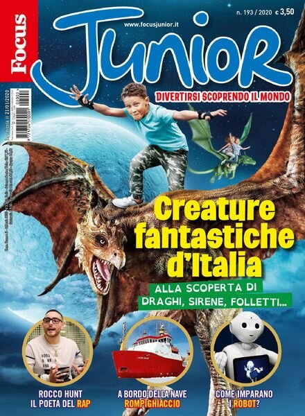 Focus Junior – febbraio 2020 Cover