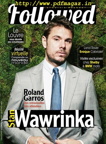 Followed – avril 2016 Cover