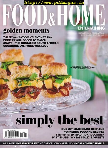 Food & Home Entertaining – February 2020 Cover