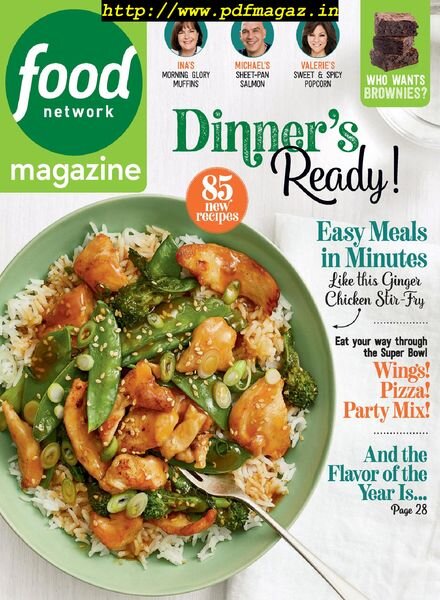 Food Network – January 2020 Cover
