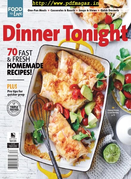 Food to Love – Special Edition – Dinner Tonight 2019 Cover