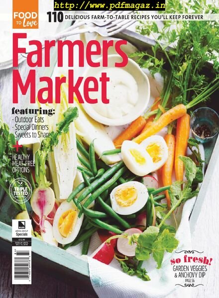 Food to Love Special Edition – Farmers Market 2019 Cover