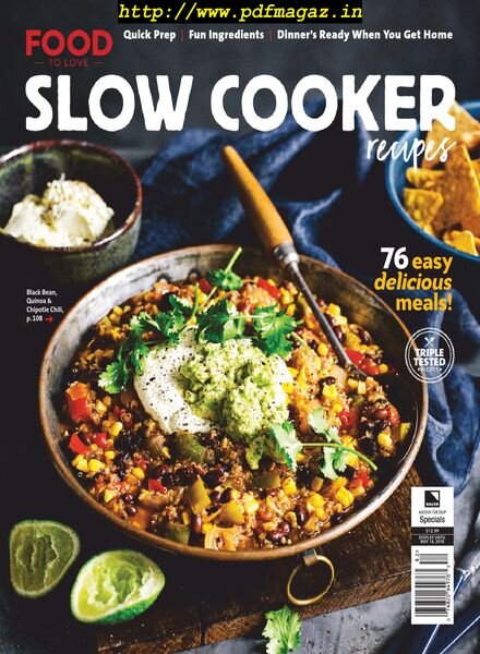 Food to Love Special Edition – Slow Cooker 2019 Cover