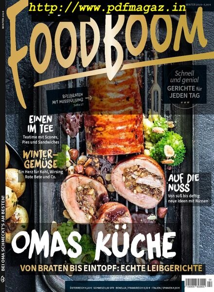FoodBoom – Winter 2019 Cover