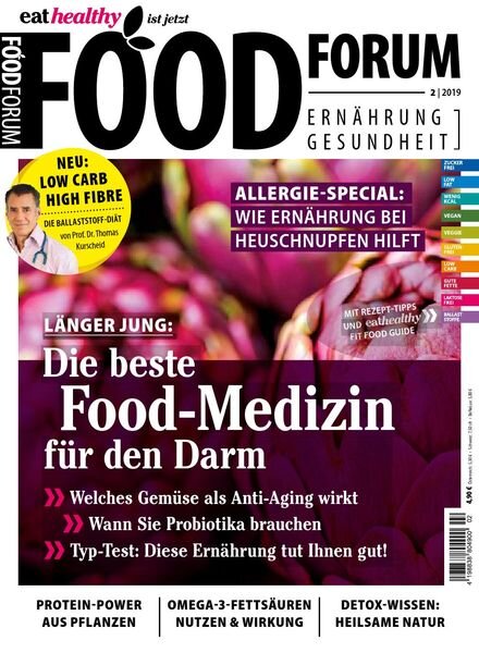 FoodForum – Marz-April 2019 Cover