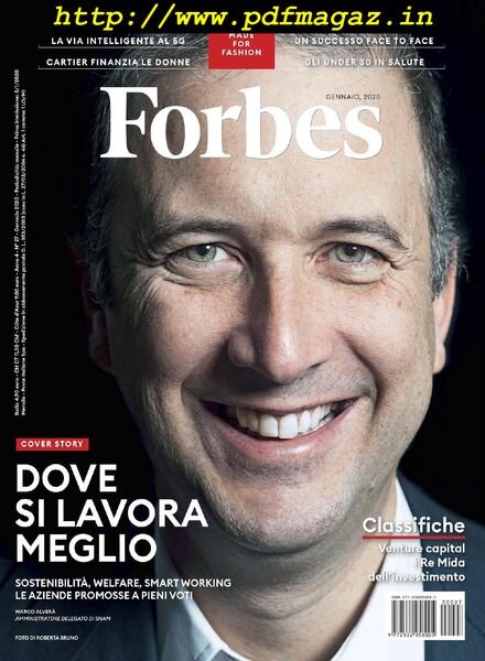 Forbes Italia – Gennaio 2020 Cover